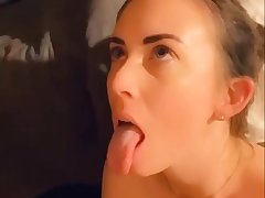 Even in any way we have been away for a minute, your favorite cumslut wifey has not stopped swallowing